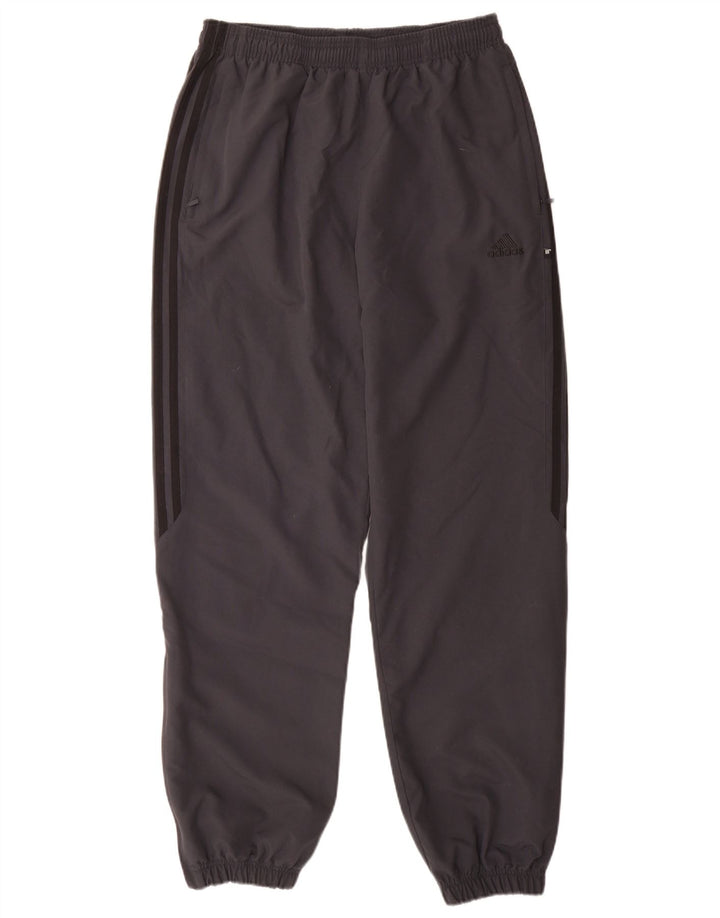 Adidas Pantalon de survêtement pour homme Pantalon de jogging Large Gris Polyester