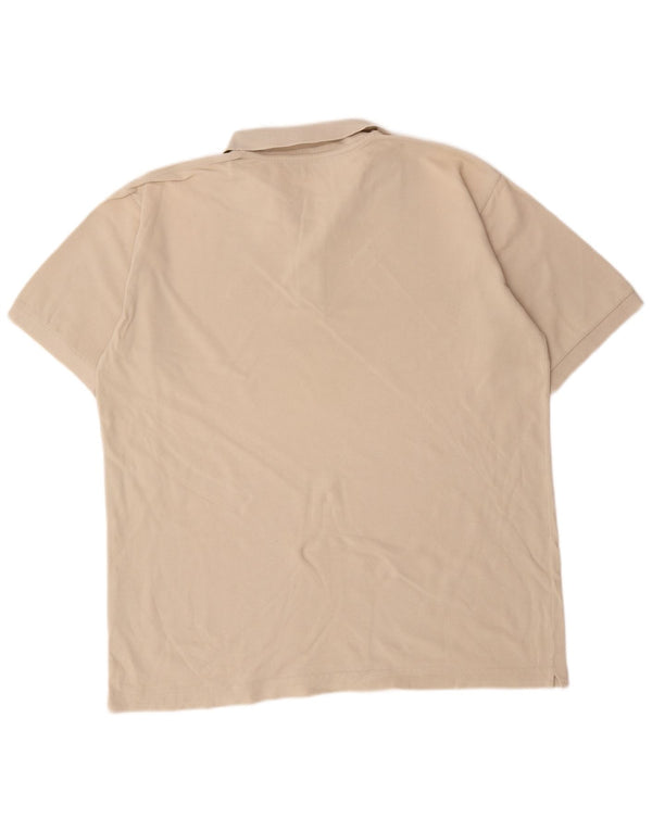 Kappa Polo Homme XL Beige Coton