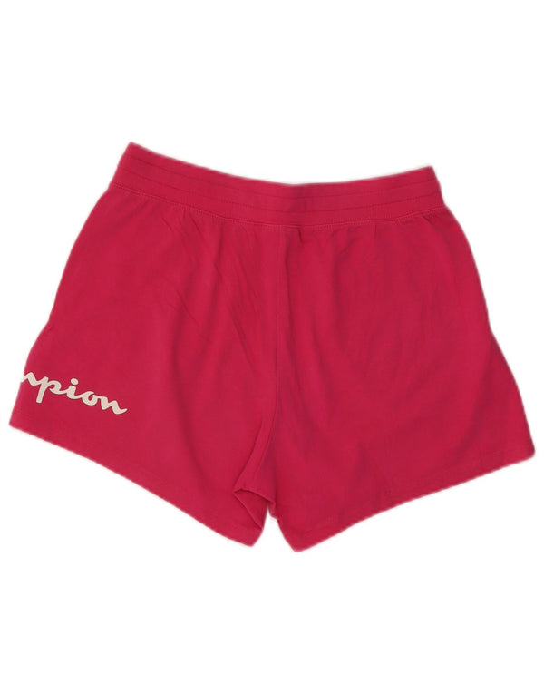 Champion Short de sport graphique pour femme UK 12 Rose moyen