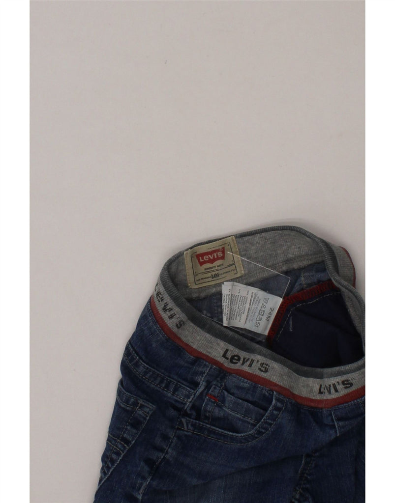 LEVI'S Baby Boys Graphic Straight Jeans 18-24 Months W18 L13 Blue Cotton Vintage Levi's and Second-Hand Levi's from Messina Hembry 