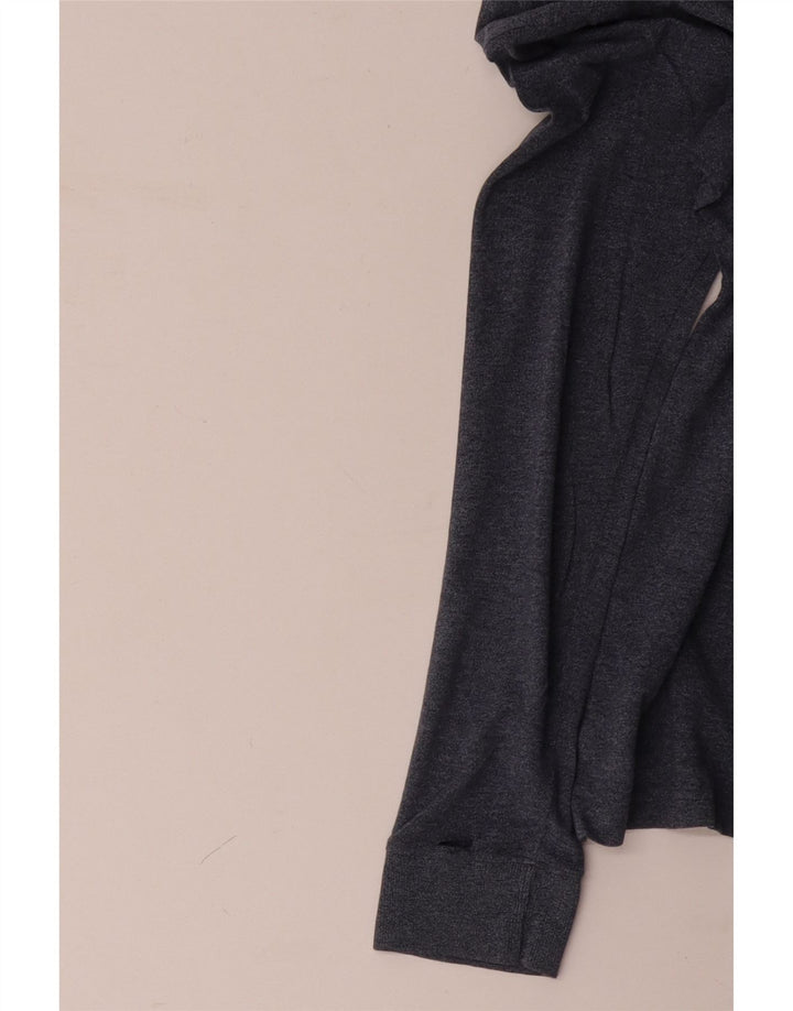 MASSIMO DUTTI Polo à Manches Longues Homme Gris Moyen