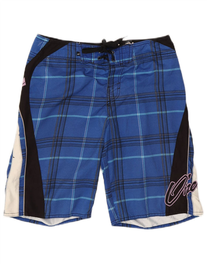 O'Neill Short de Bain Graphique Homme Bleu Moyen à Carreaux