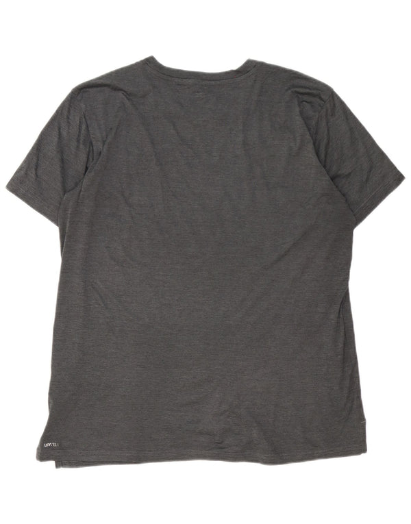 Puma T-Shirt Graphique Homme Gris Moyen Polyester