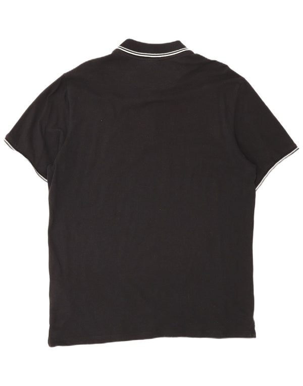 Champion Polo Homme XL Noir Coton