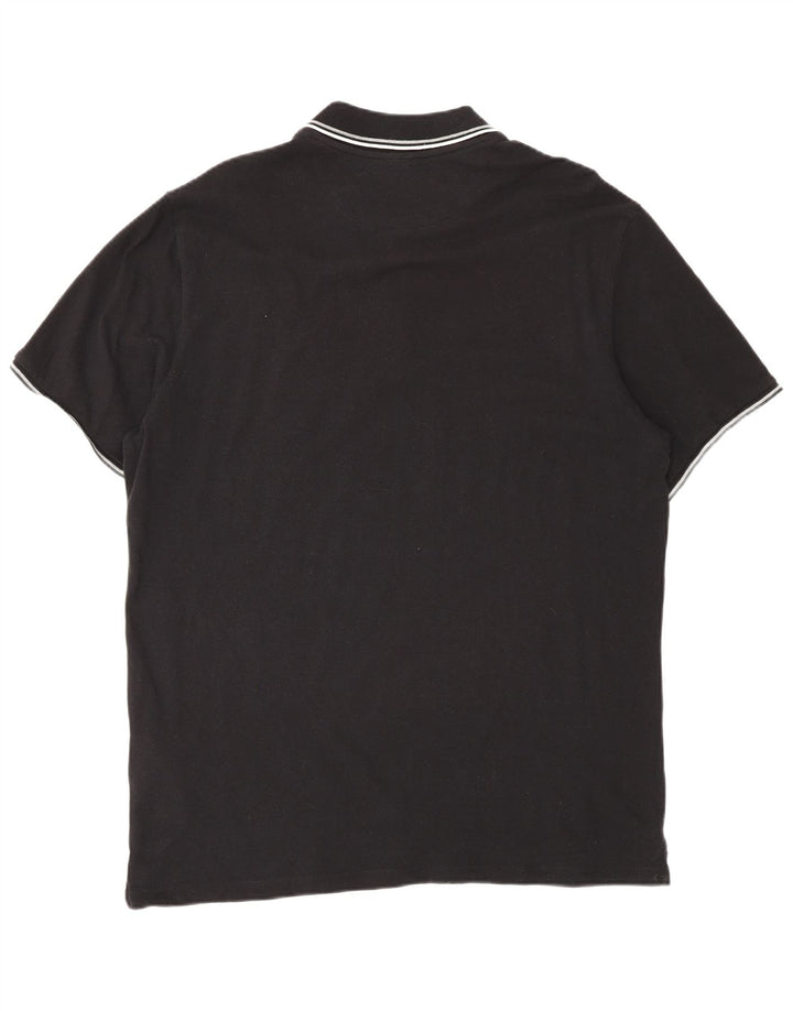 Champion Polo Homme XL Noir Coton