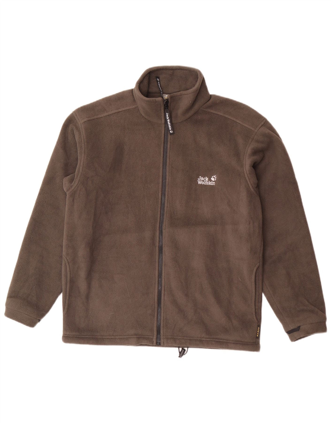 Jack Wolfskin Veste polaire doublure homme UK 34 petit gris polyester