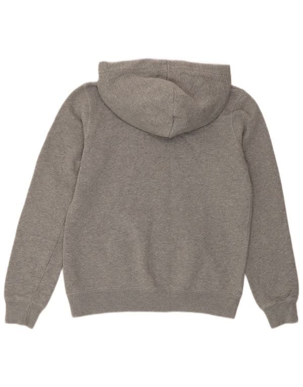 Jack Wills Pull à capuche surdimensionné graphique pour femme UK 10 Petit gris moucheté