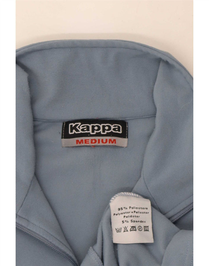 Kappa Veste de Survêtement Homme Bleu Moyen Polyester Colorblock