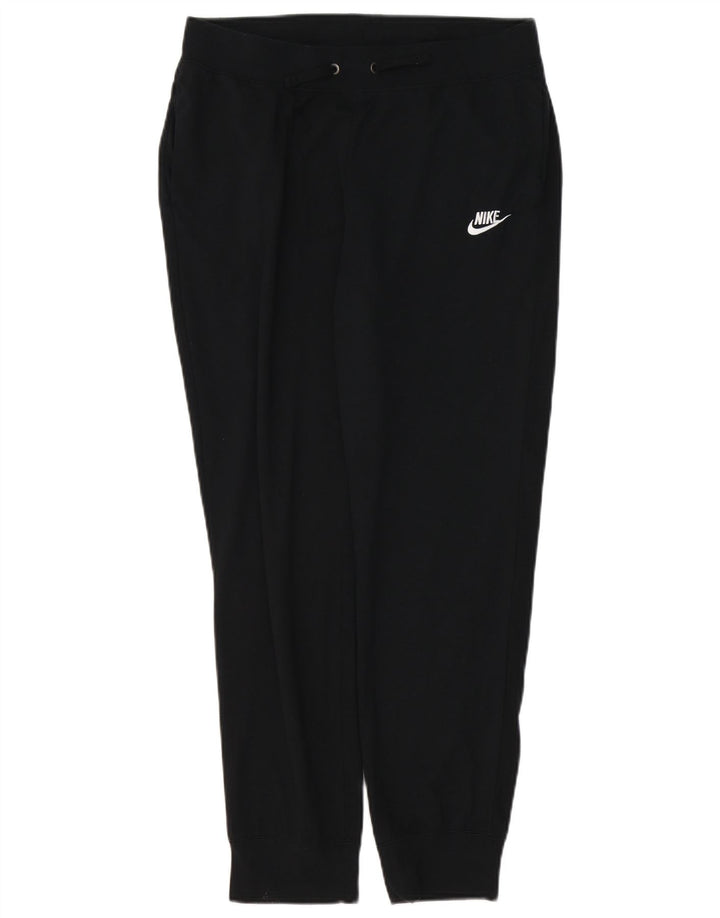 NIKE Pantalon de survêtement pour femme Joggers UK 14 Medium Black Cotton