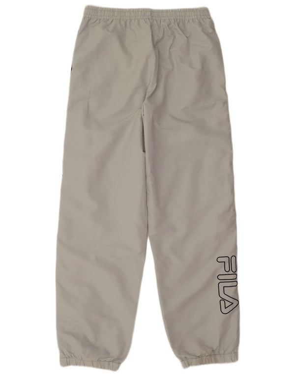 Fila Pantalon de Survêtement Graphique Homme Joggers Large Vert Polyester