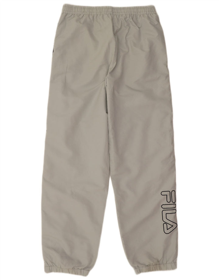 Fila Pantalon de Survêtement Graphique Homme Joggers Large Vert Polyester
