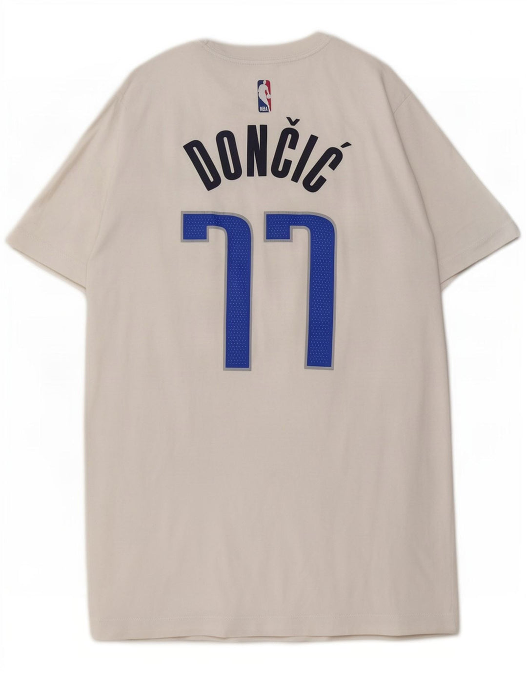 Nike Mens Dallas Mavericks Graphic T-Shirt Top Blanc Moyen Coton