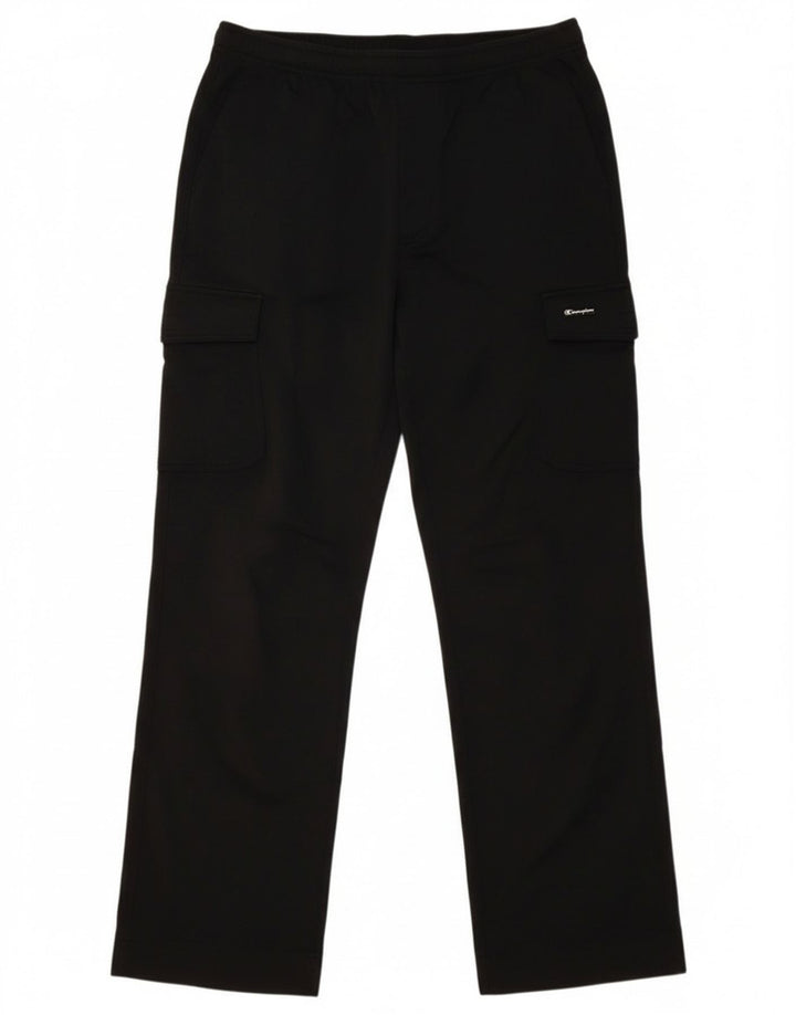 Champion Pantalon Cargo Coupe-Vent Homme Noir Moyen