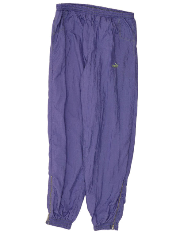 Puma Pantalon de survêtement pour femme Joggers UK 14 Medium Violet Nylon