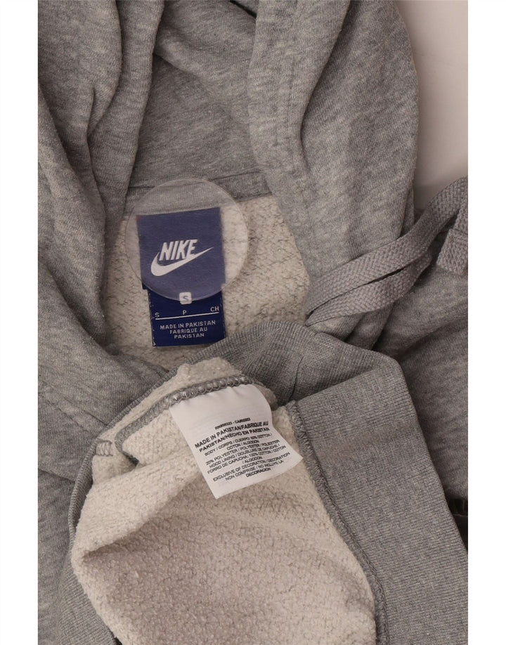 NIKE Pull à capuche pour homme en coton moucheté petit gris