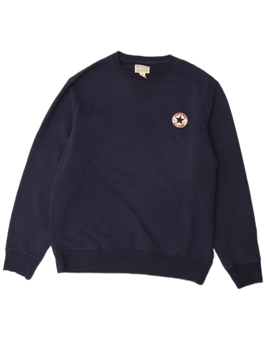 Converse Chuck Taylor Sweat-shirt pour homme Bleu marine Taille L