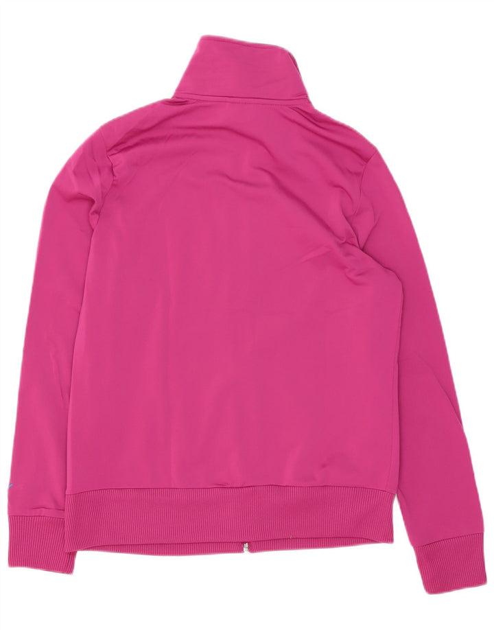 Puma Veste de survêtement graphique pour femme UK 16 Large Rose Polyester