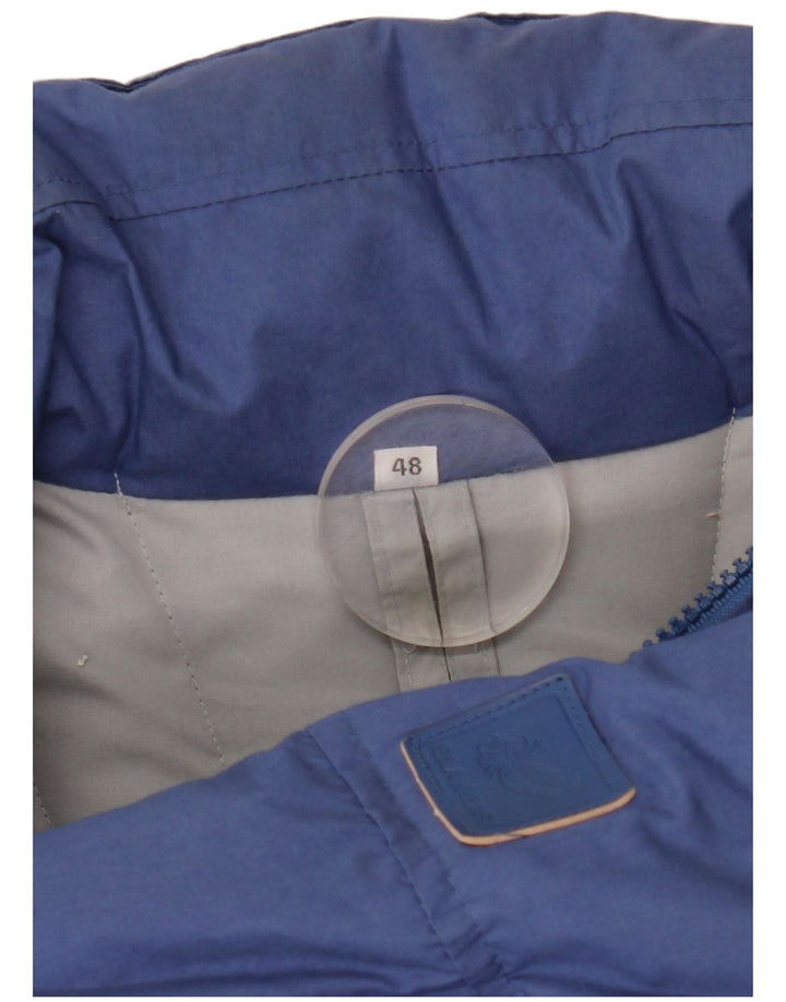 VINTAGE Veste matelassée homme IT 48 Bleu Moyen Polyester