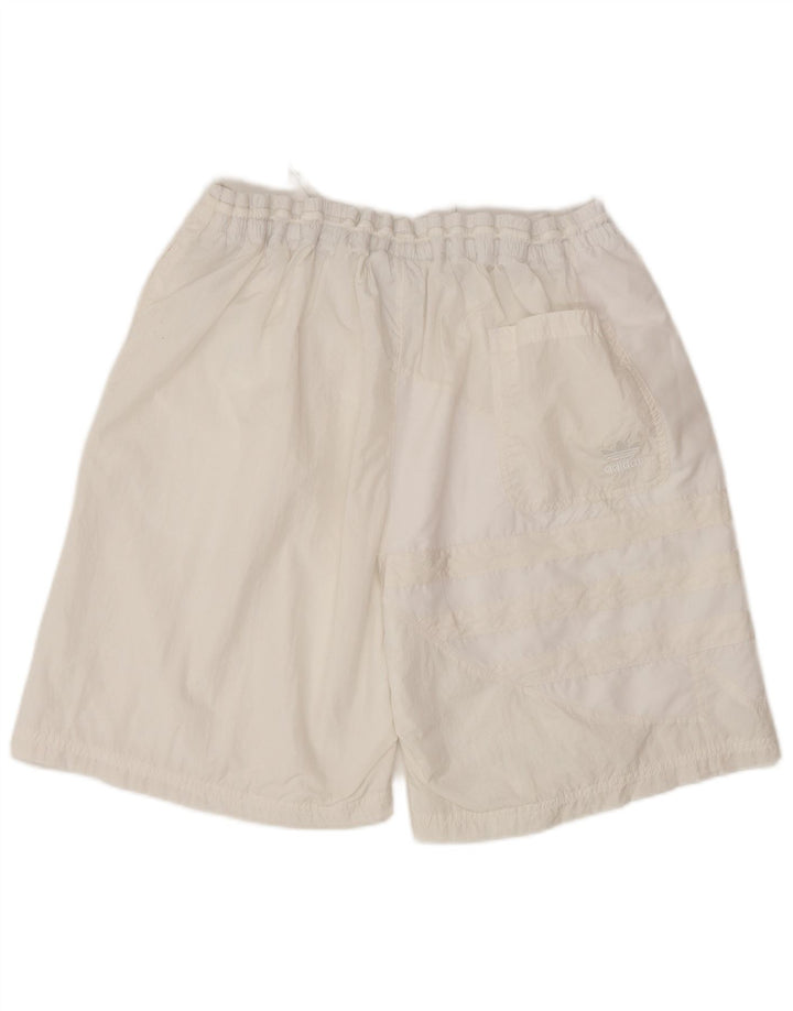 Adidas Short de bain homme XL blanc polyester