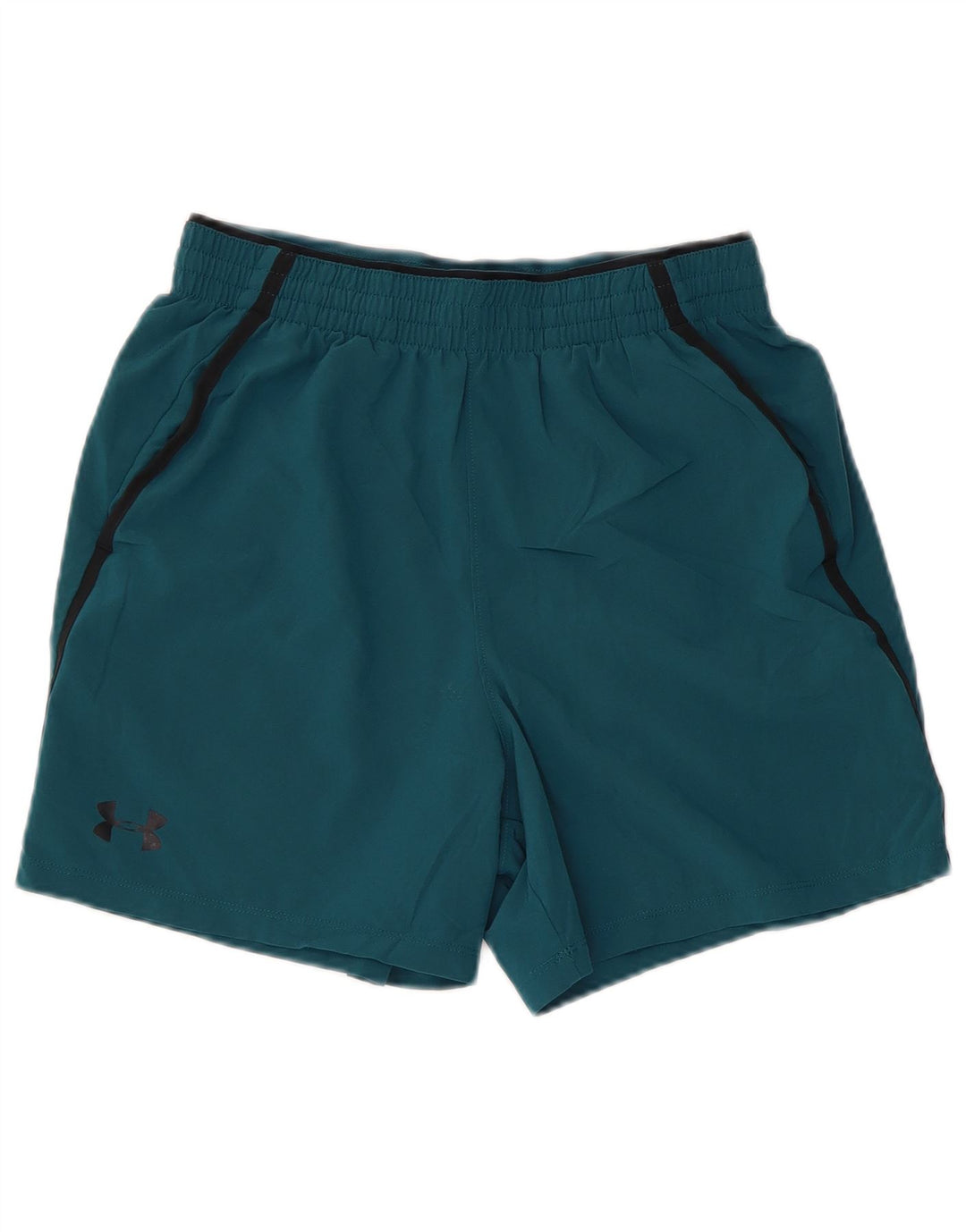 Under Armour Short de Sport Homme Petit Vert Polyester