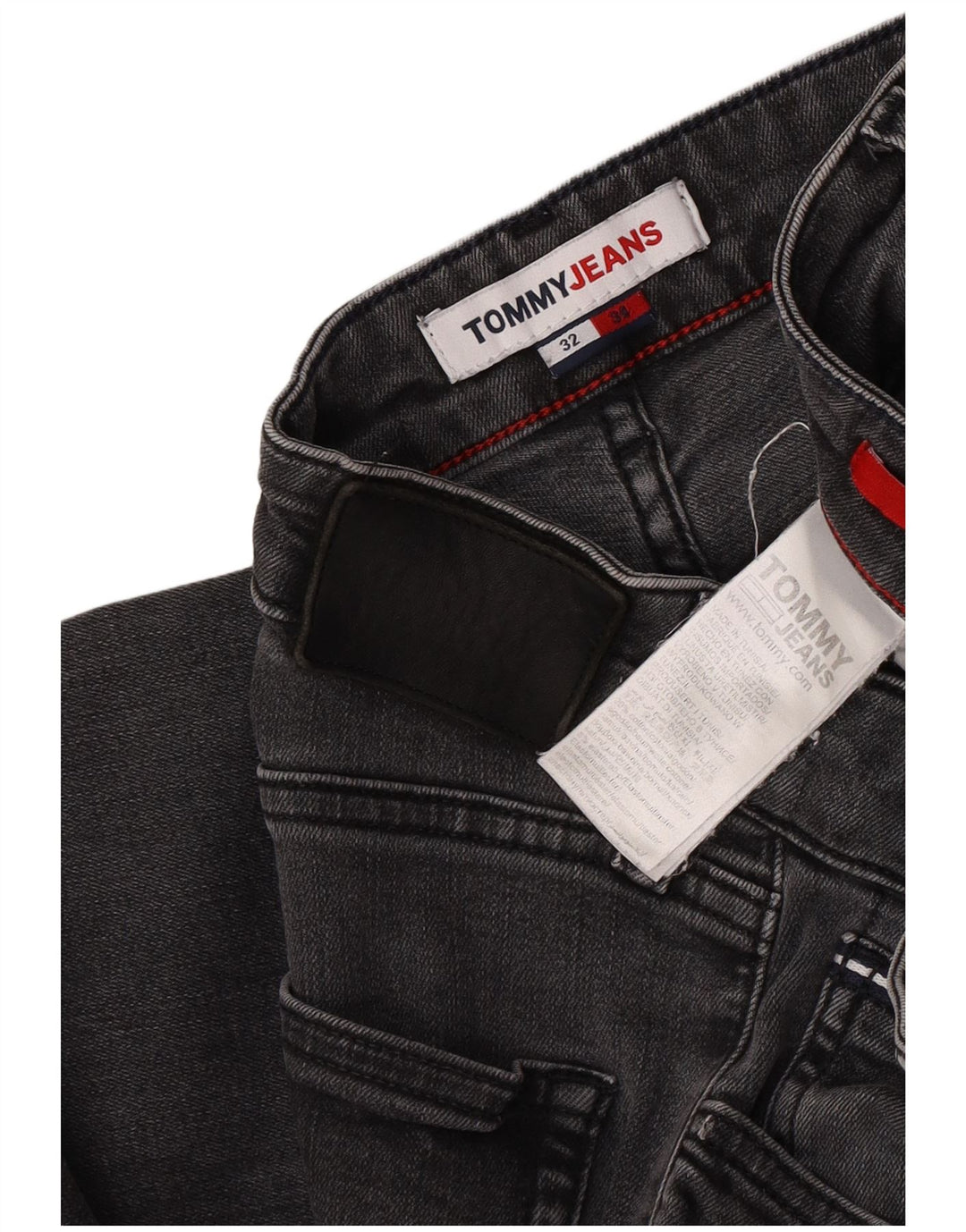 Tommy Hilfiger Jean Slim Femme W32 L34 Coton Noir