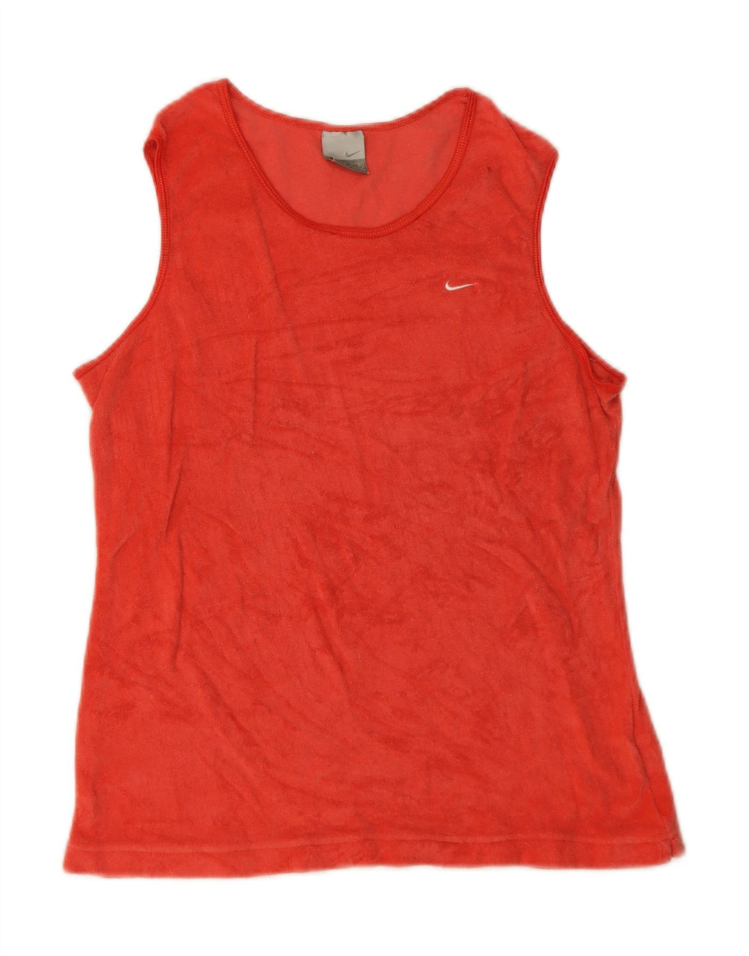 Nike Débardeur Femme US 12/14 Grand Rouge Coton