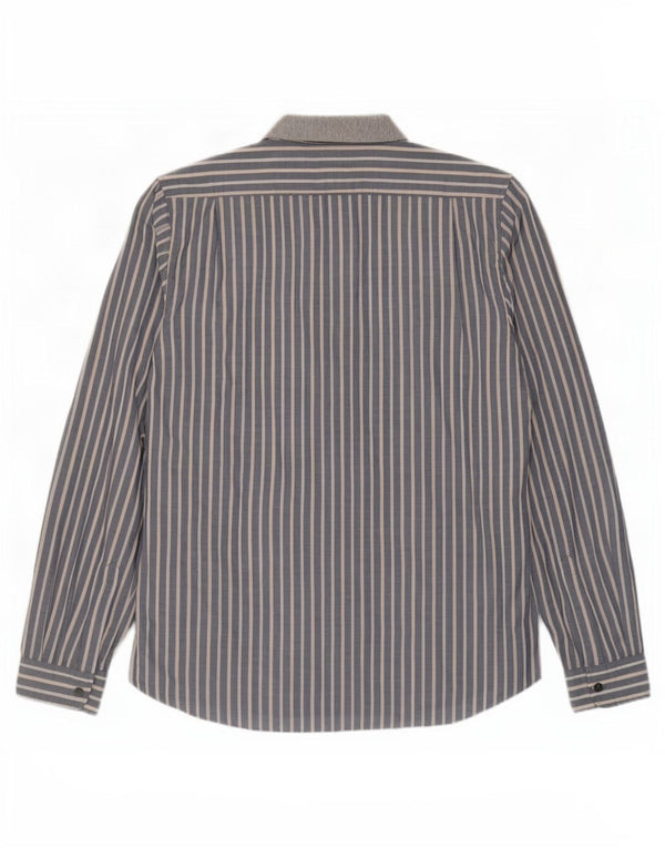 Hugo Boss Chemise XL en coton rayé gris pour homme