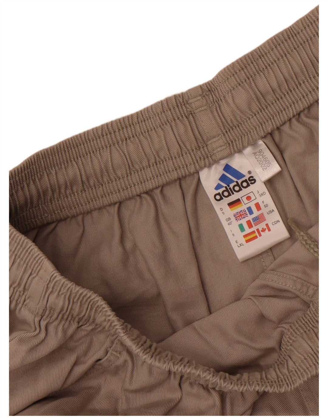 Adidas Short de sport pour homme XL en coton gris