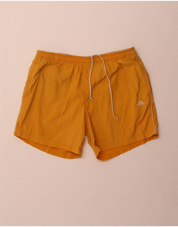 ADIDAS Short de bain homme XL nylon jaune