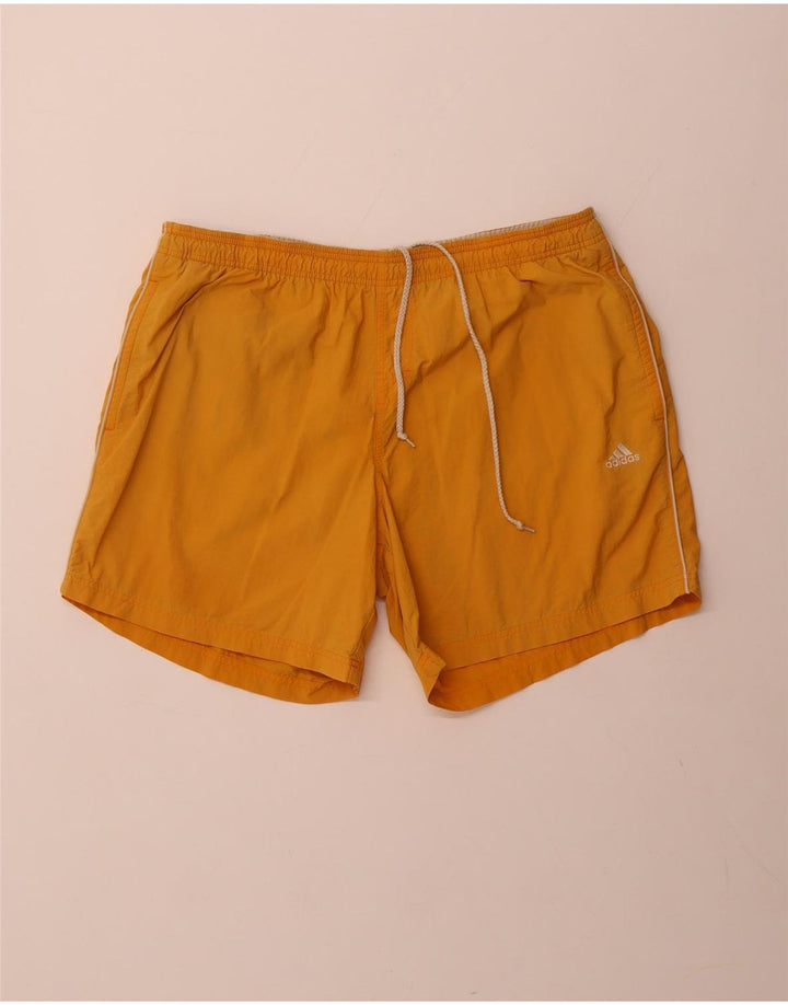 ADIDAS Short de bain homme XL nylon jaune