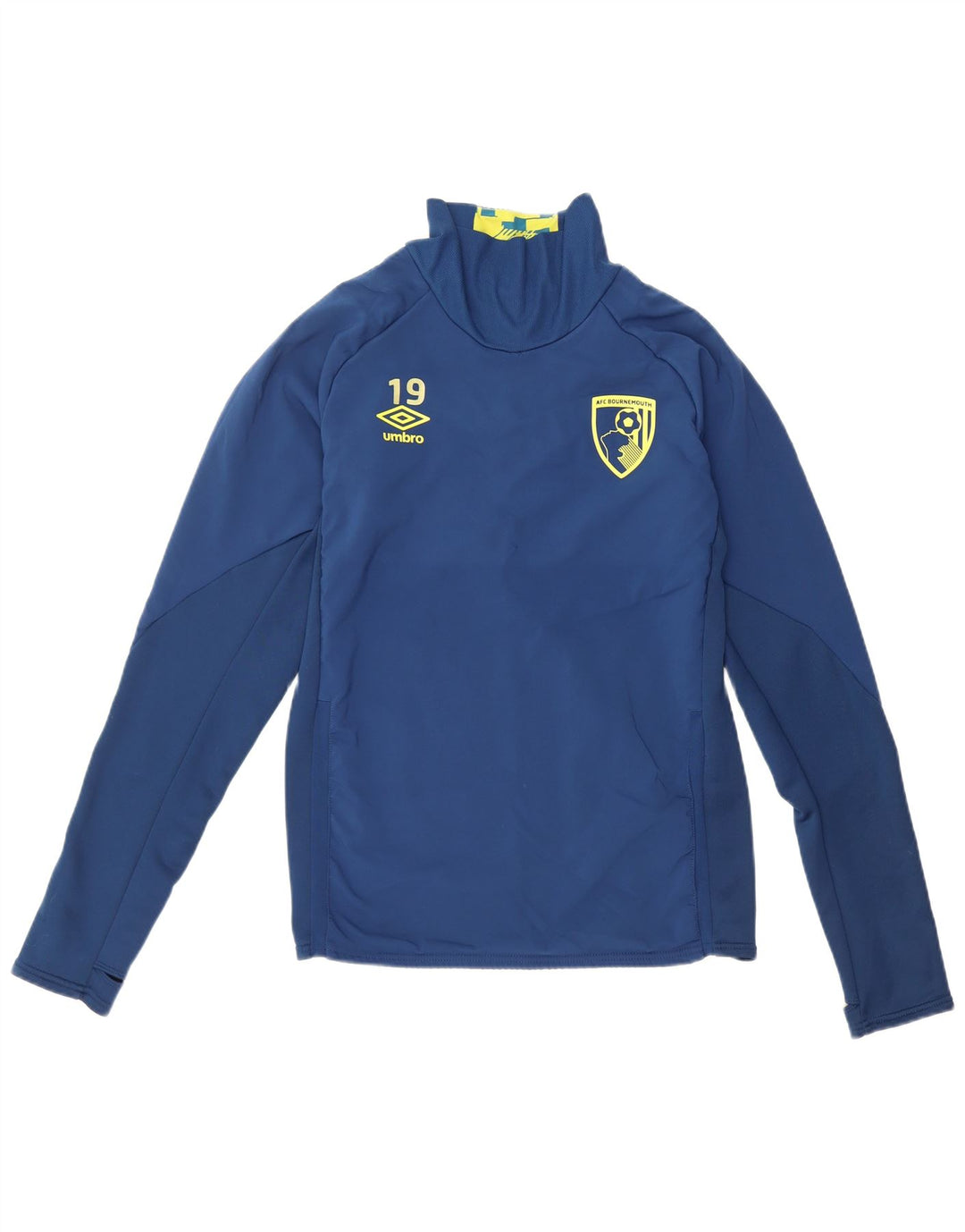 Umbro Haut Graphique à Manches Longues Homme Bleu Marine Petit
