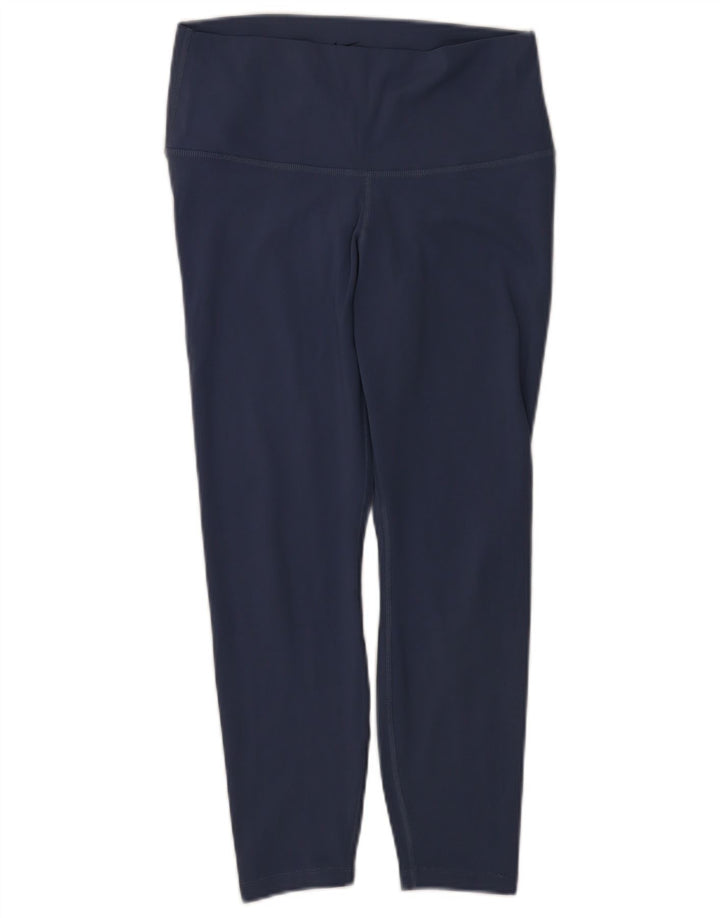 Nike Legging Dri Fit pour femme UK 14 Large Bleu marine Polyester
