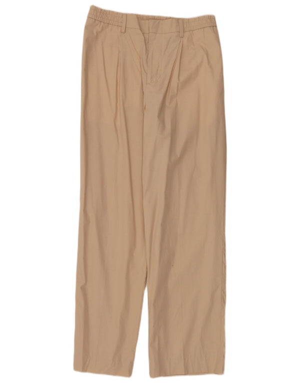 Zara Pantalon chino jambe large pour homme Medium W31 L30 Beige