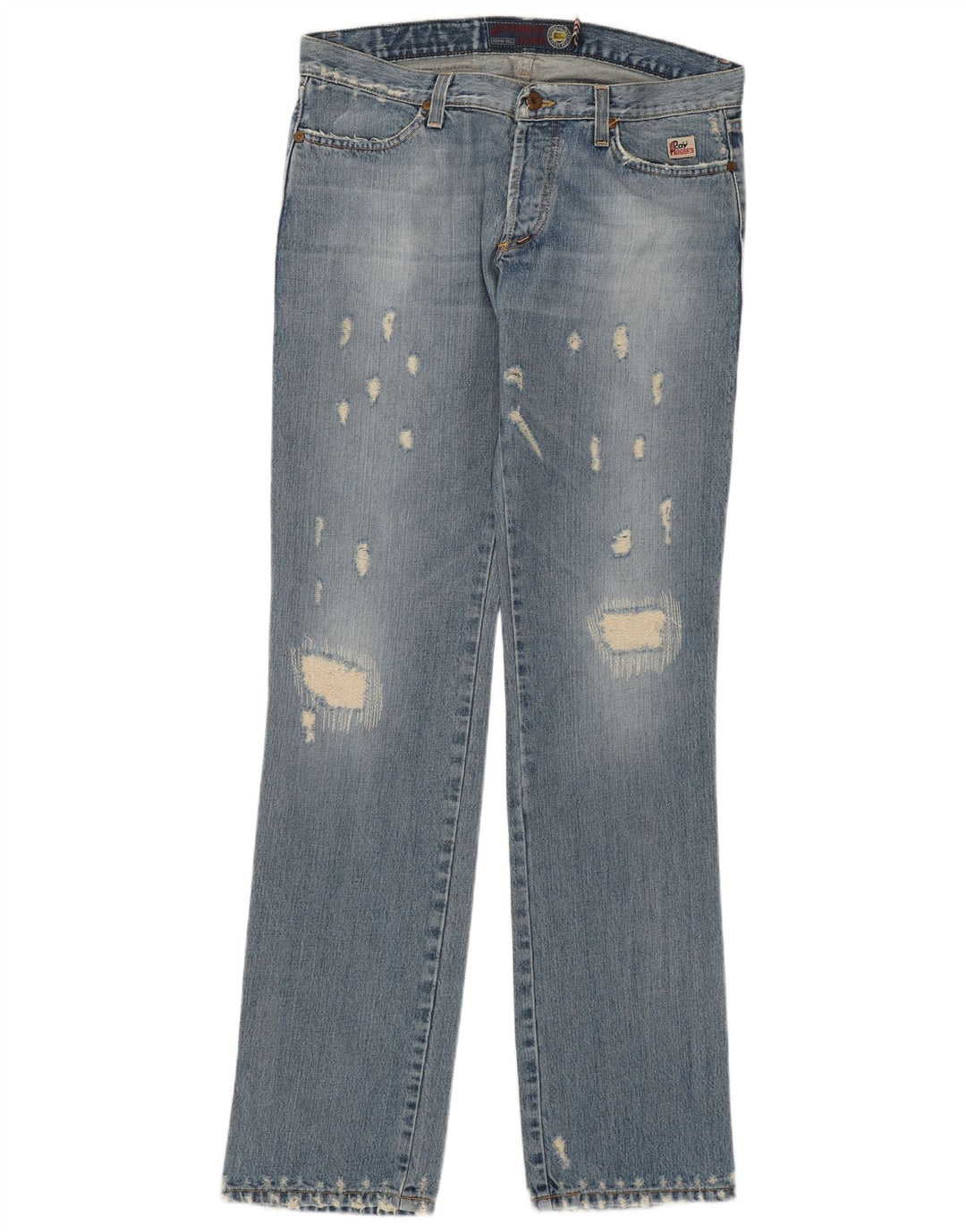 ROY ROGERS Mens Slim Jeans W32 L35 Blue Cotton