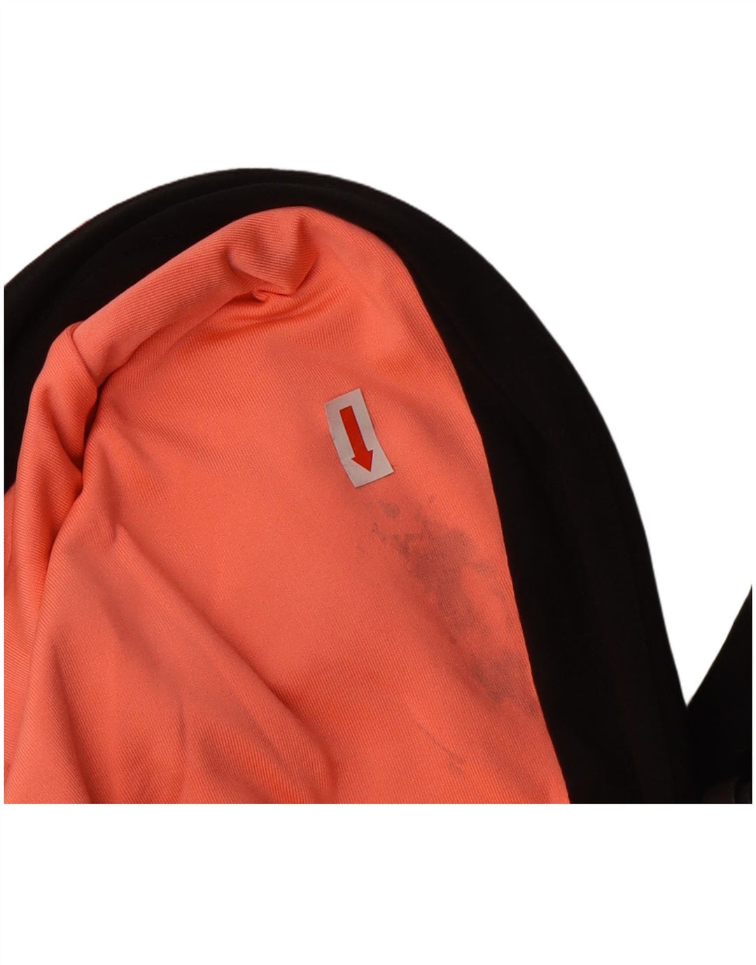 SUPERDRY Womens Graphic Hooded Windbreaker Jacket UK 18 XL Black Polyester