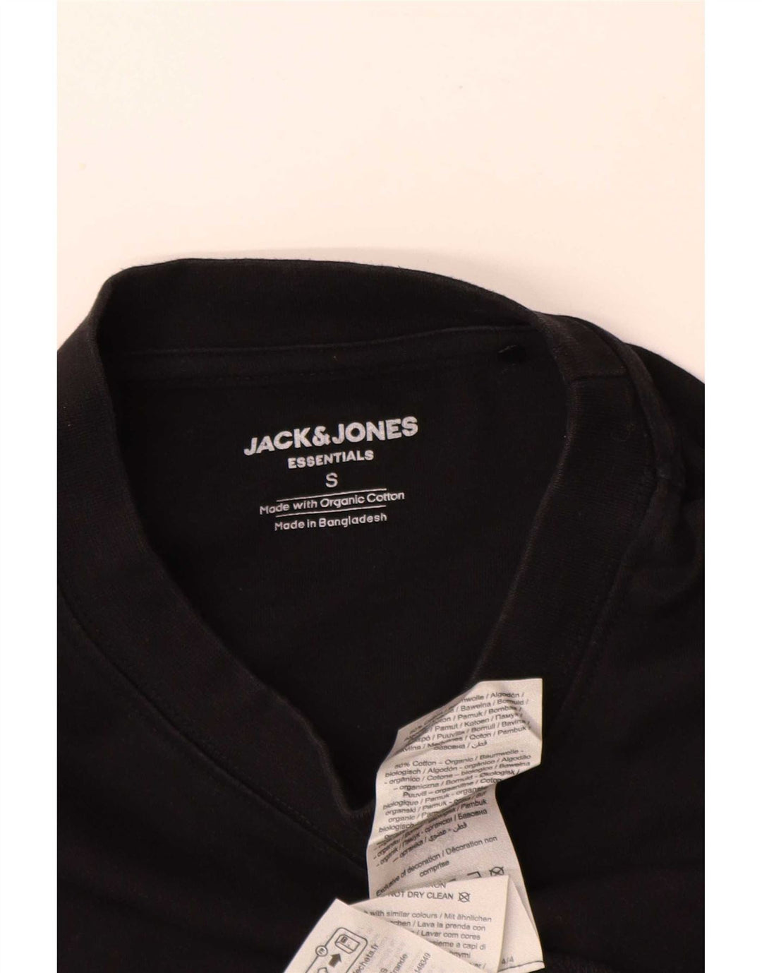Jack & Jones T-shirt coupe ample pour homme, petit, noir