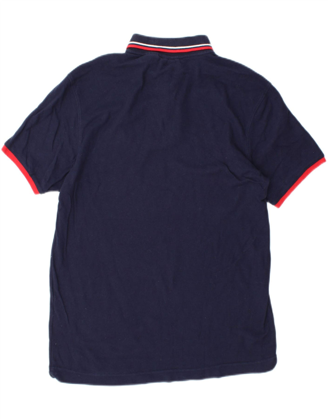 FILA Polo Homme Large Bleu Marine Coton