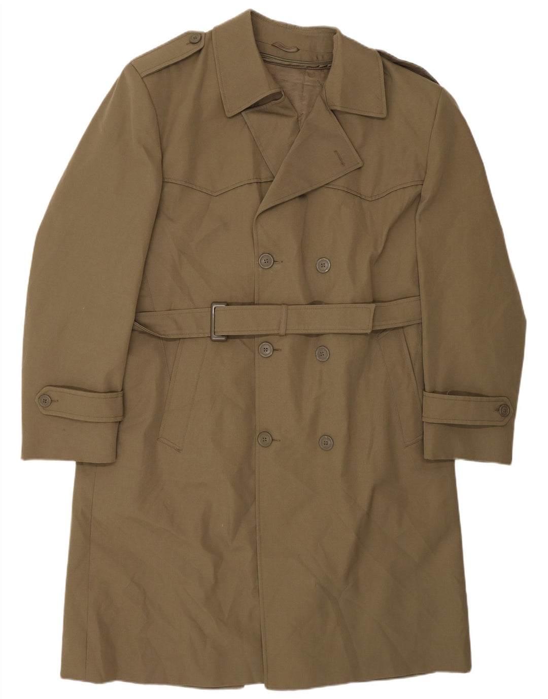 Trench-Coat Vintage Homme IT 50 Grand Kaki