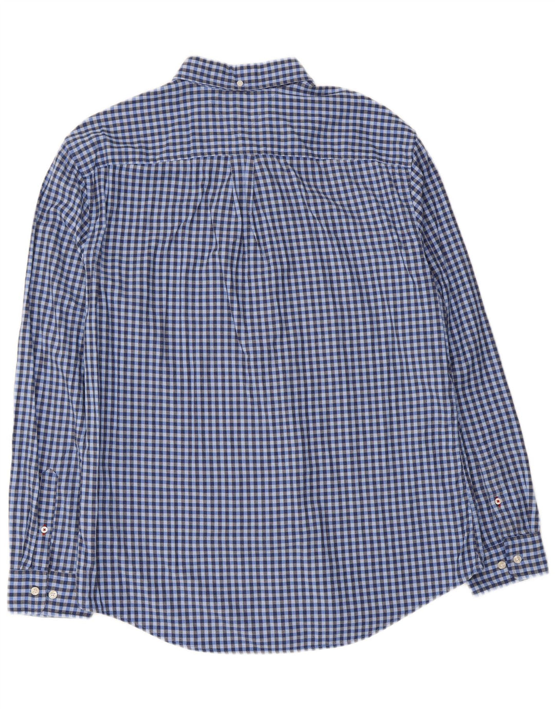 Tommy Hilfiger Chemise Homme XL Bleu Vichy Coton