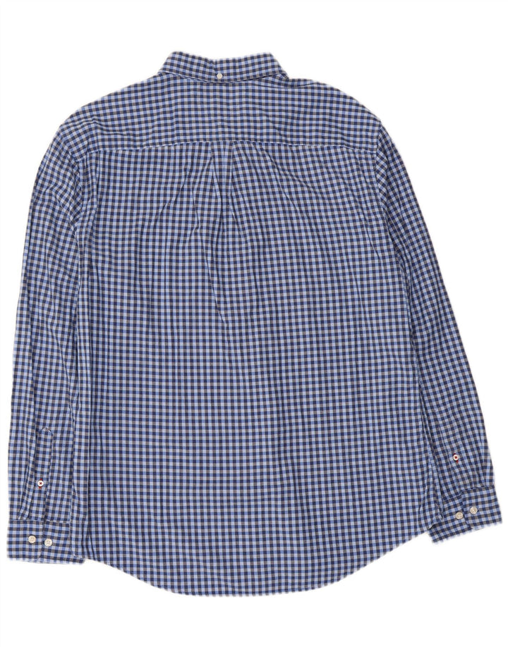 Tommy Hilfiger Chemise Homme XL Bleu Vichy Coton