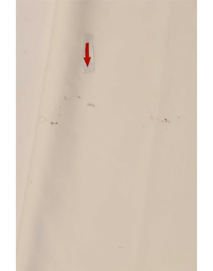 Zara Pantalon décontracté bootcut pour femme XL W32 L32 Blanc
