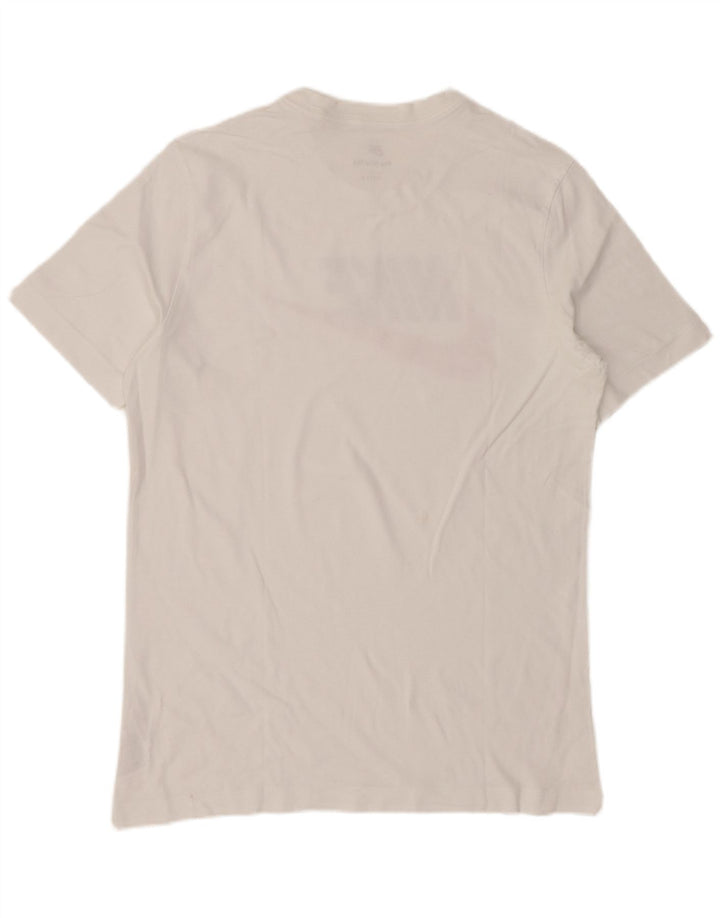 Nike T-shirt graphique pour homme en coton blanc Taille L