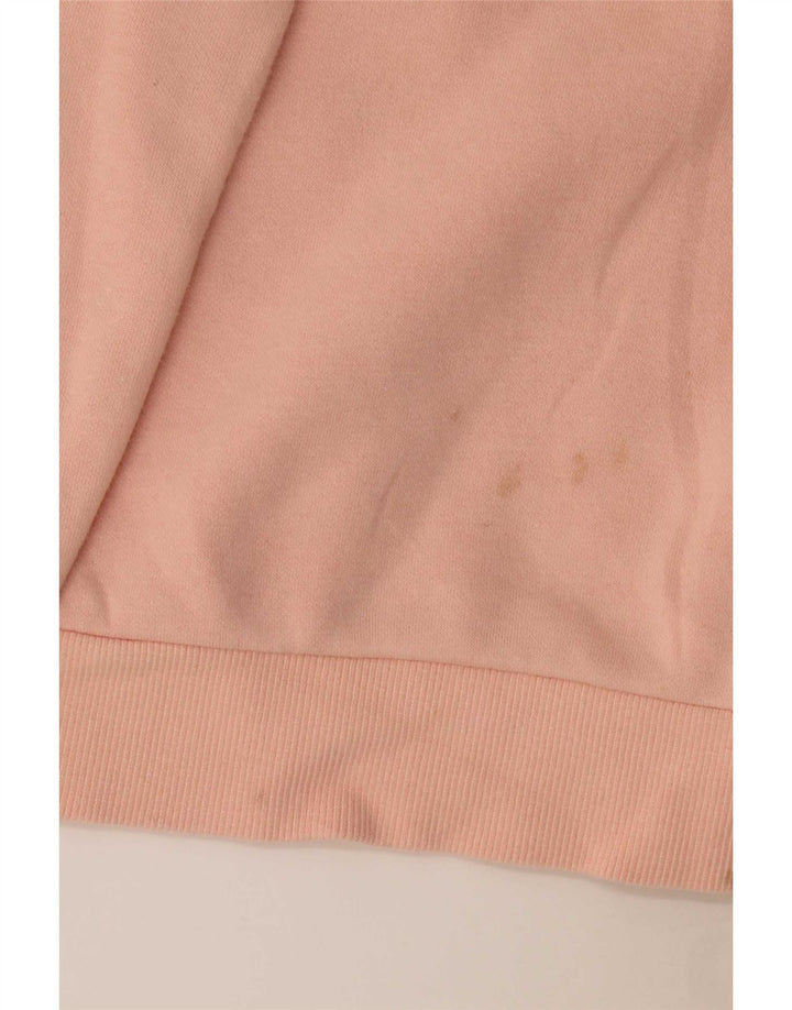 Ellesse Sweat-shirt surdimensionné graphique pour femme UK 10 Small Orange