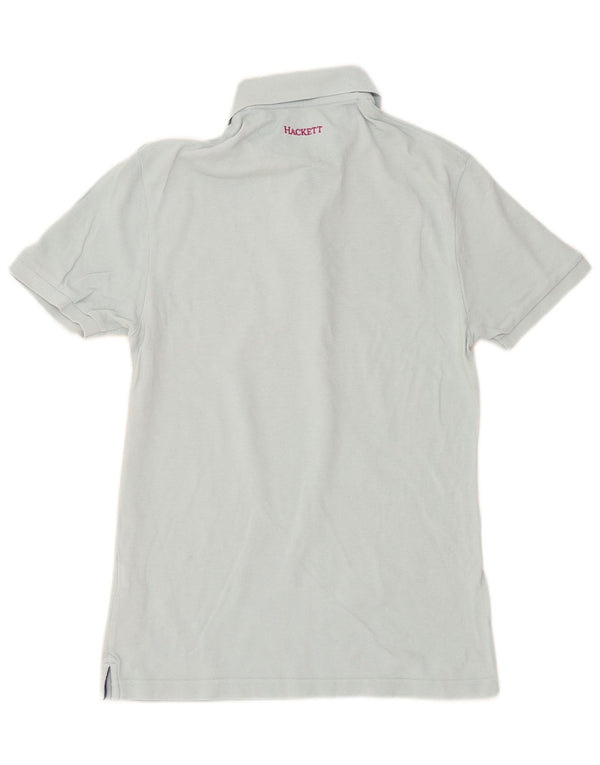 Hackett Polo Slim Fit Homme Petit Bleu Coton