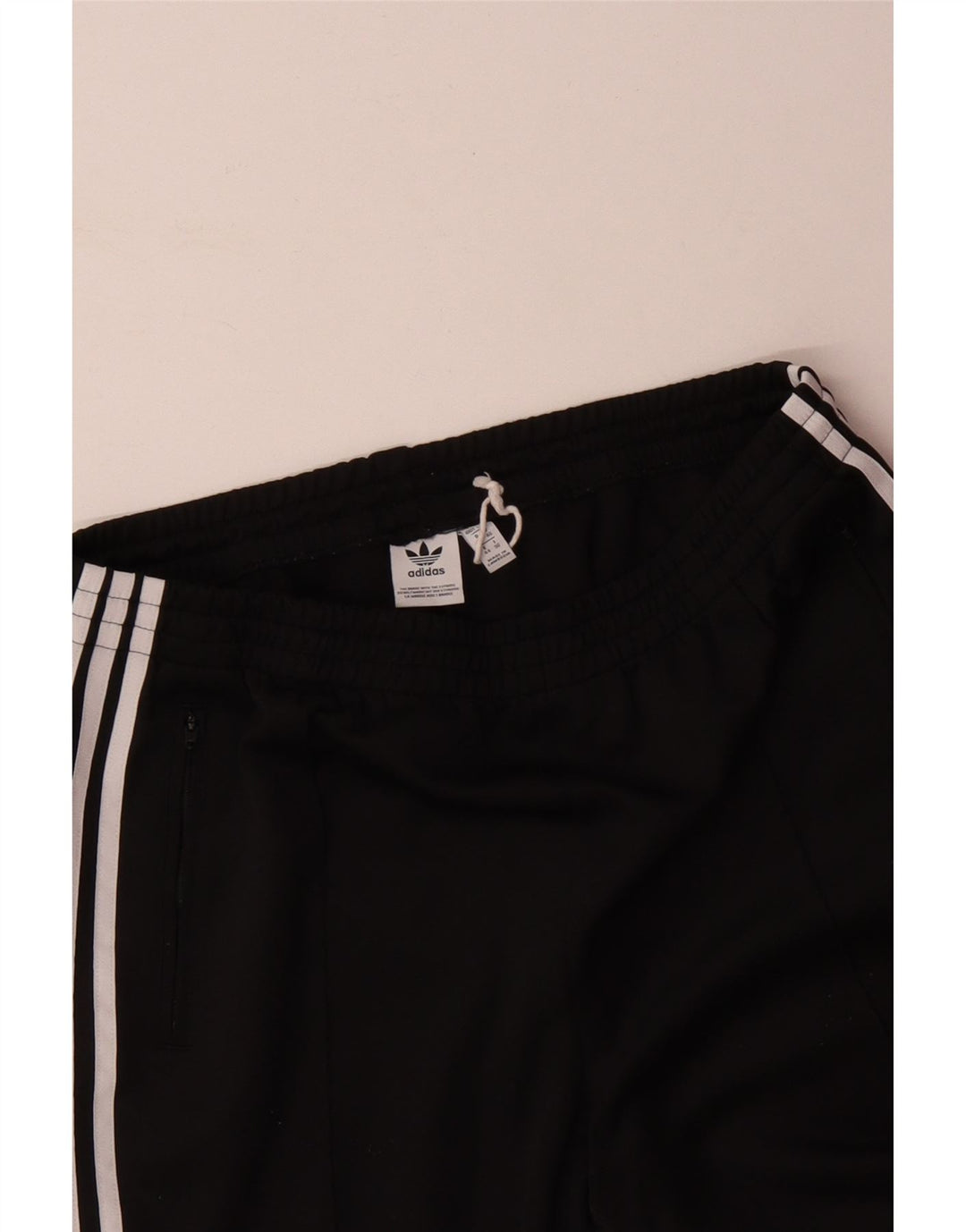 ADIDAS Pantalon de survêtement pour femme UK 12 Medium Noir Polyester