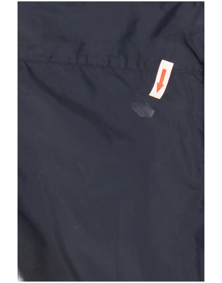 Zara Veste Coupe-Vent Homme UK 42 XL Bleu Marine Polyester
