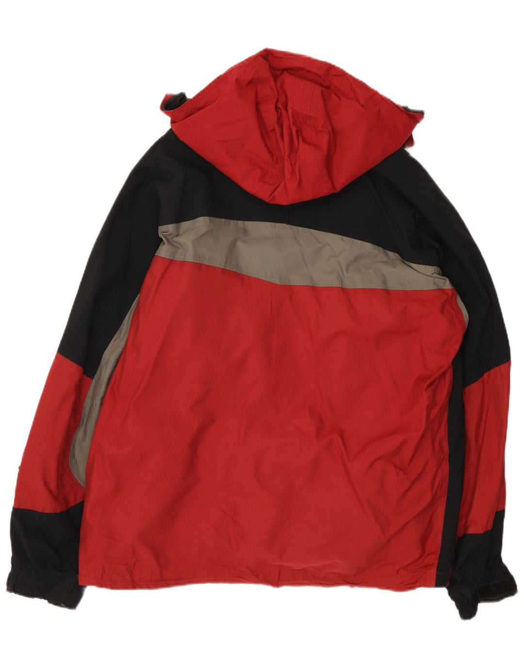 Columbia Veste coupe-vent Omni-Tech pour homme UK 40 Large Rouge Colorblock