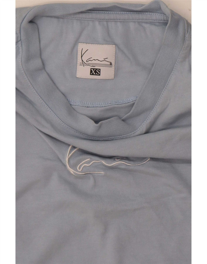 Karl Kani T-shirt graphique pour homme XS Bleu