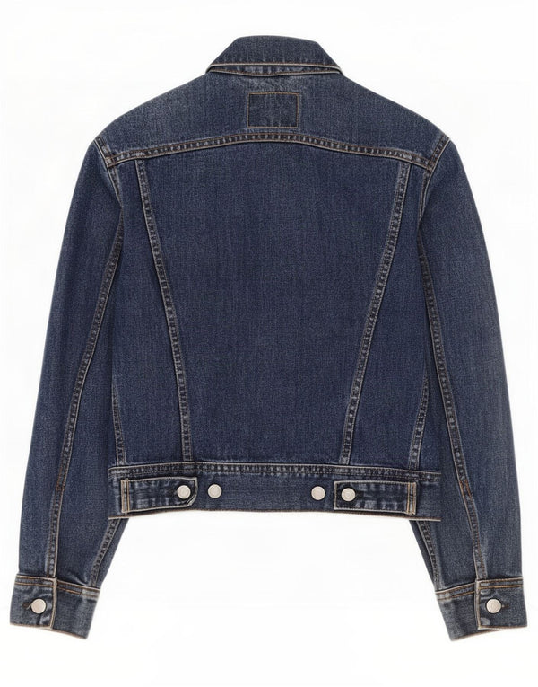 Big Star Veste en jean pour femme UK 12 Bleu moyen Coton