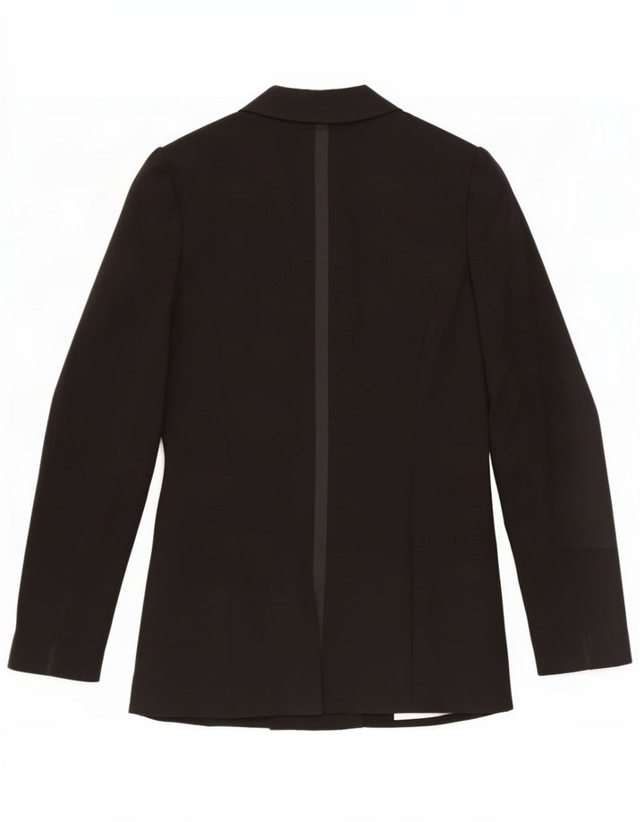 Marks & Spencer Veste blazer à 2 boutons pour femme UK 14 Polyester noir moyen